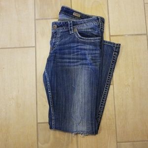 McKenzie slim bootcut silver Jean's